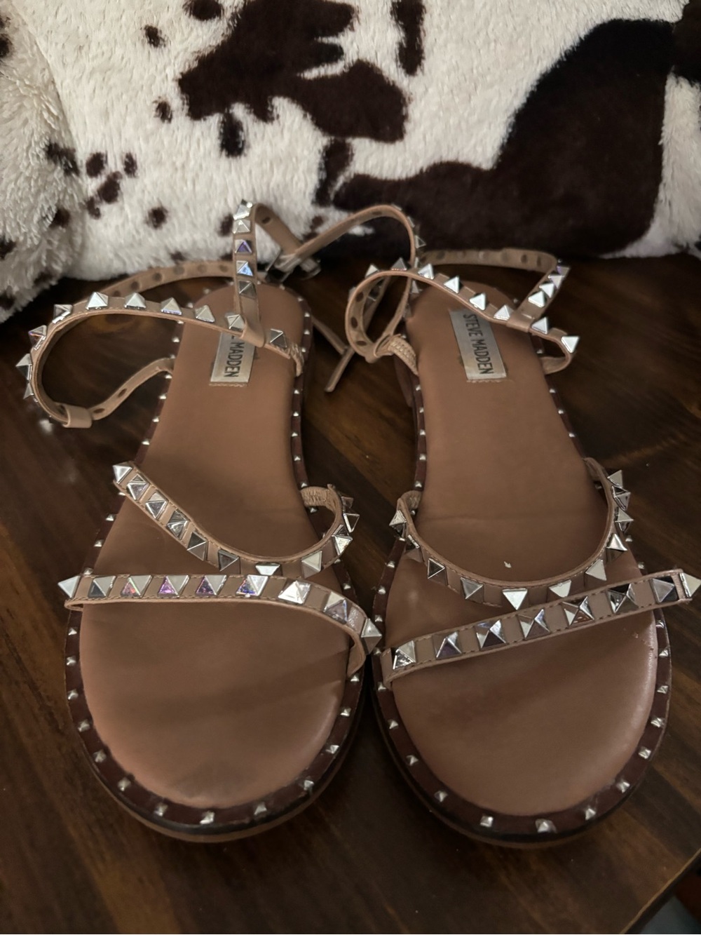 Steve Madden Studded Strappy Gladiator Sandals